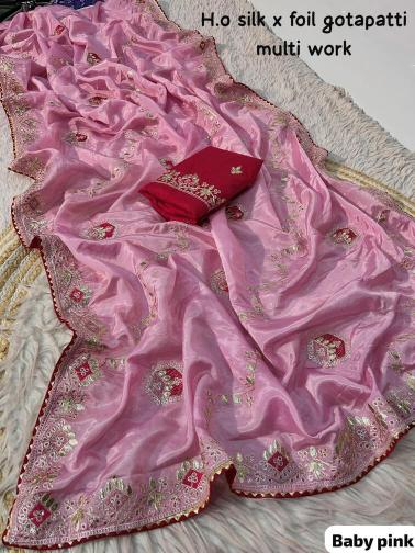Vinayak foil gotapatti surat saree factory